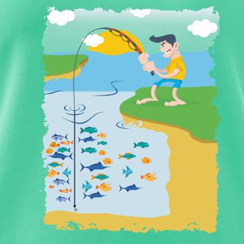 Rybář který má smůlu barevný