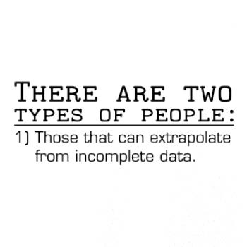 There are two types of people There are two types of people