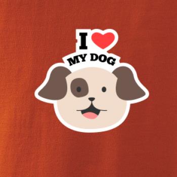 I love my dogs - kreslený