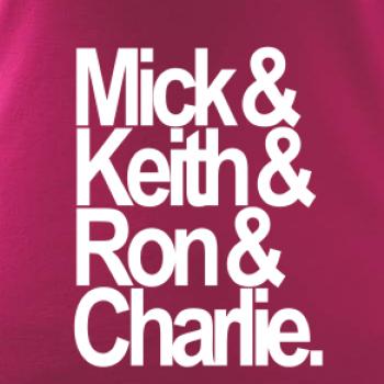 Mick Keith Ron Charlie