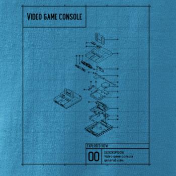 Nákres TV videohra na kazety