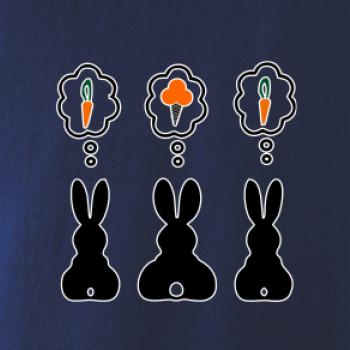 Králici přemýšlí, co by sežrali