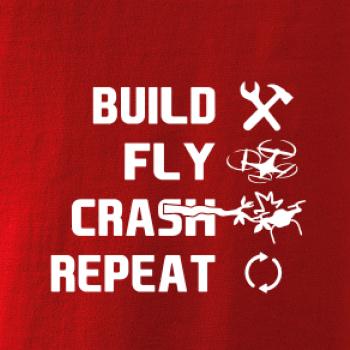 Dron Build fly crash repeat