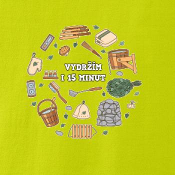 Vydržím i 15 minut sauna