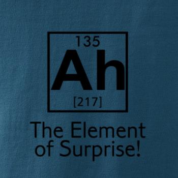 Ah element of surprise