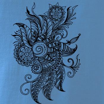 Tetování ornament kytka