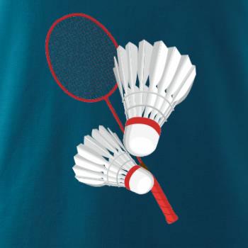 Badminton - pálka a košík Badminton - pálka a košík