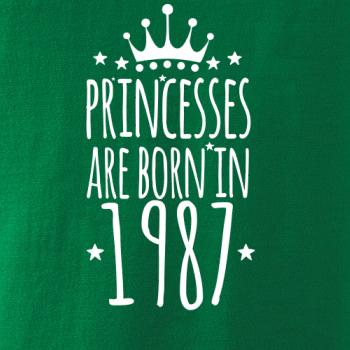 Princesses are born in 1987