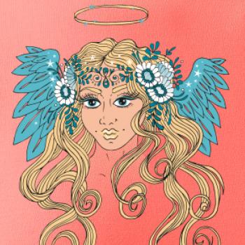 Anděl malovaný - žena (Pecka design)