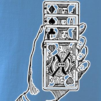 Poker ruka s kartama