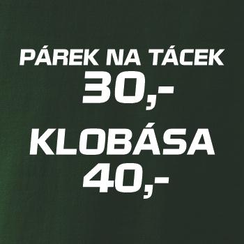Párek na tácek a klobása