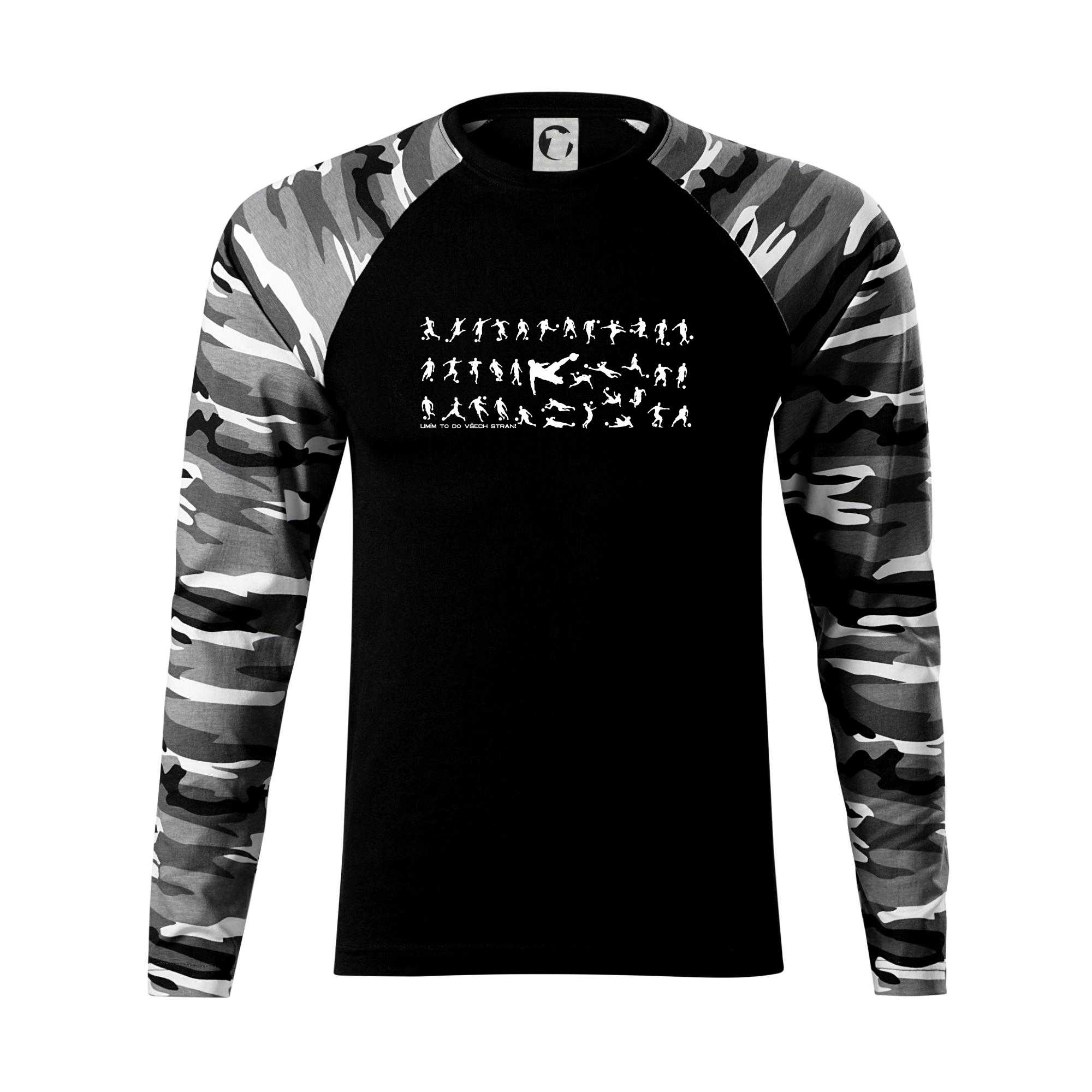 Umím to do všech stran - Fotbal - Camouflage LS