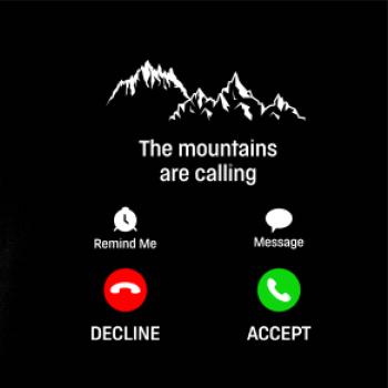 The mountains are calling - telefon