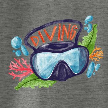 Diving obrázek kreslený