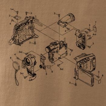 Nákres videokamera stará