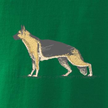 Vintage German shepherd