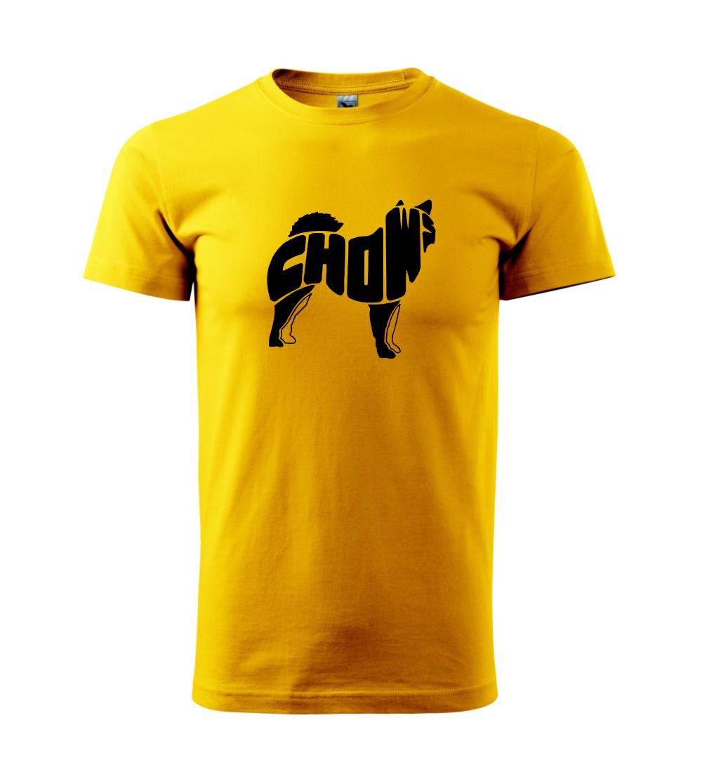 Čau Čau - nápis v těle Čau Čau - nápis v těle