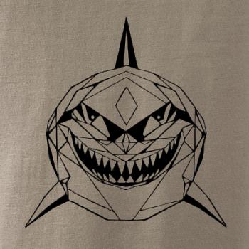 Geometrie - žralok tvář