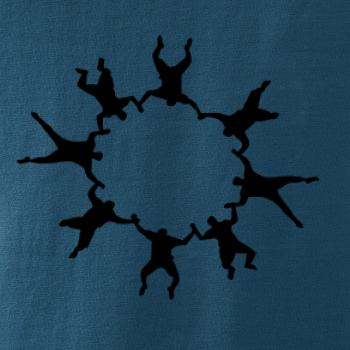 Hromadný seskok padákem