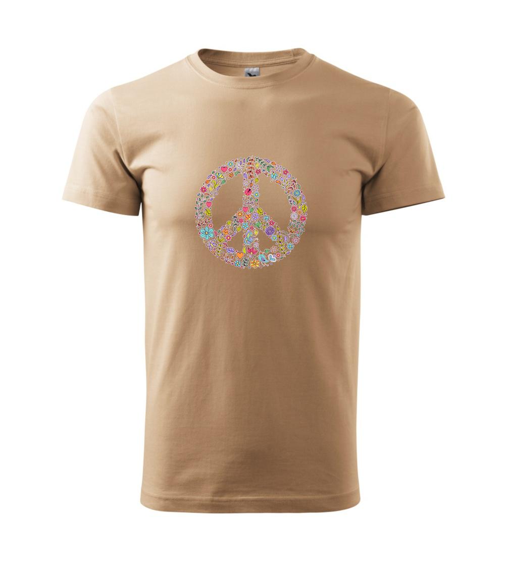 Peace symbol lístečky Peace symbol lístečky