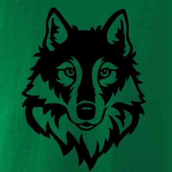 Hlava vlka černobílá (Hana-creative)