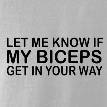 Biceps - svaly v cestě
