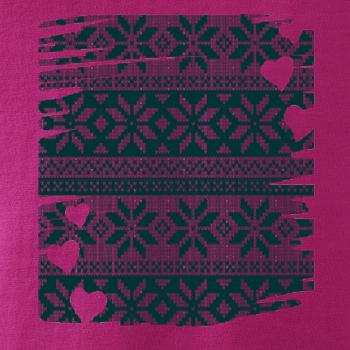 Vánoční vzor v rámečku