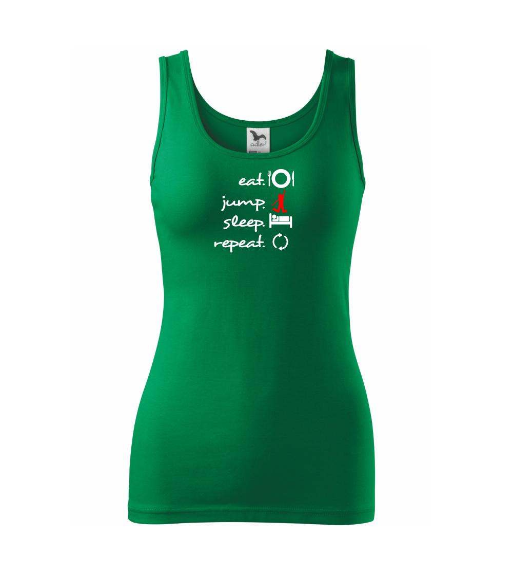 Eat jump sleep repeat - Tílko triumph
