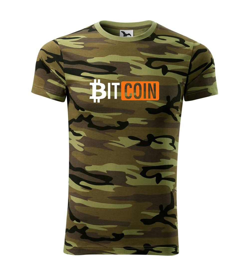 Bitcoin nápis Bitcoin nápis