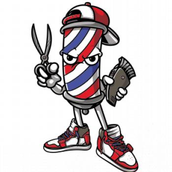 Barber maskot Barber maskot