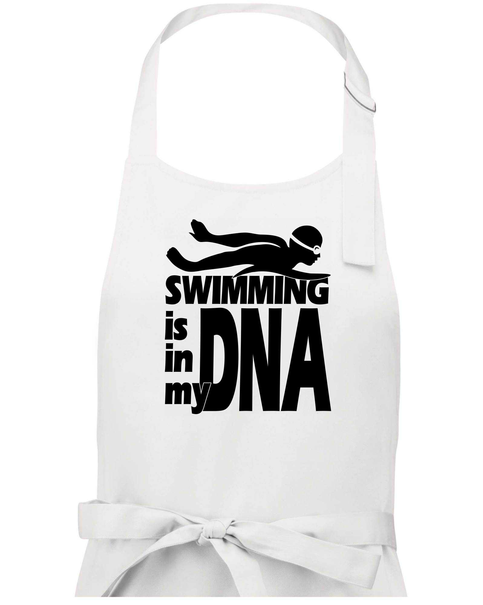 Swimming is in my DNA - Zástěra na vaření