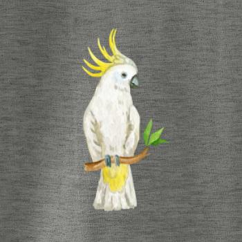 Papoušek Kakadu kreslený