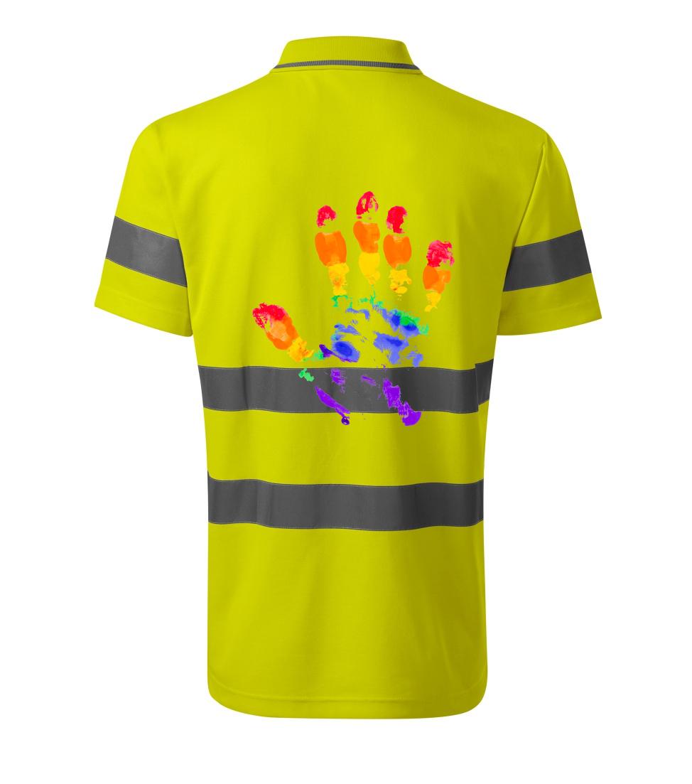 LGBT hand print LGBT hand print