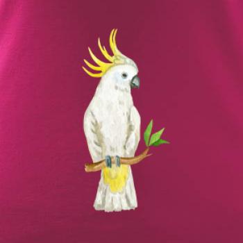 Papoušek Kakadu kreslený