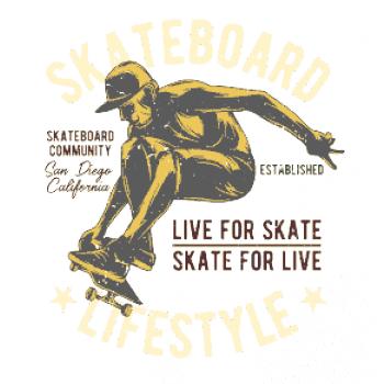 Skateboard lifestyle community