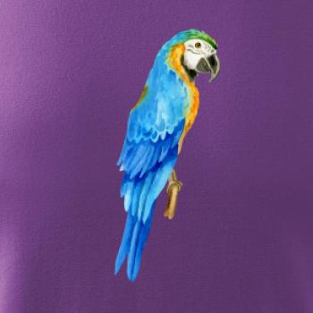 Ara modrá kreslená