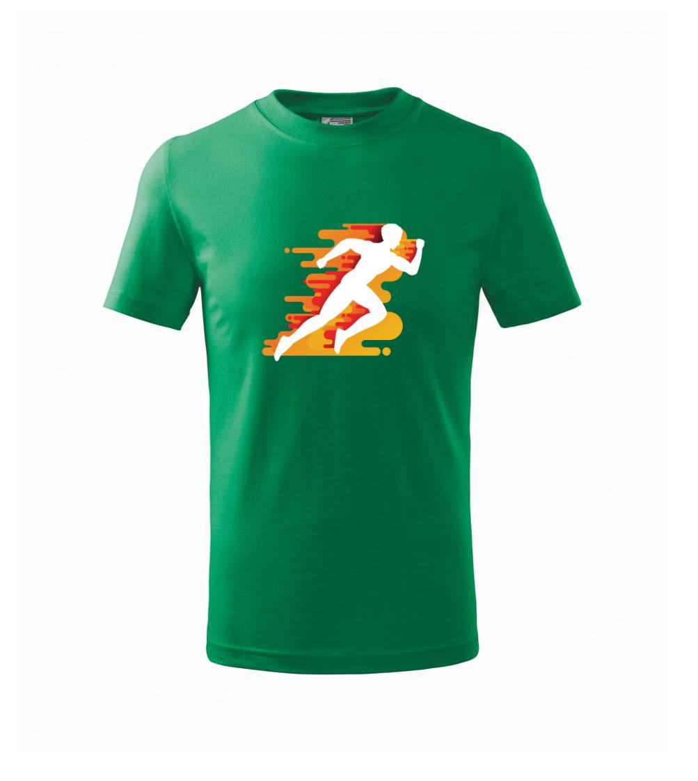 Běhání -  oranžový muž