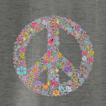 Peace symbol lístečky Peace symbol lístečky