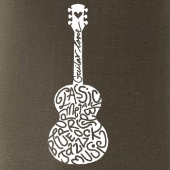 Kytara - názvy hudebních stylů