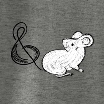 Myš houslový klíč