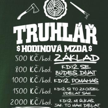 Hodinová mzda truhlář Hodinová mzda truhlář