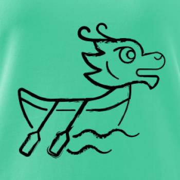 Dračí loď sprejovaná