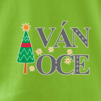 Napis Vánoce se stromkem