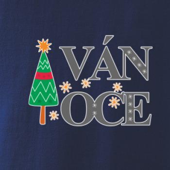 Napis Vánoce se stromkem