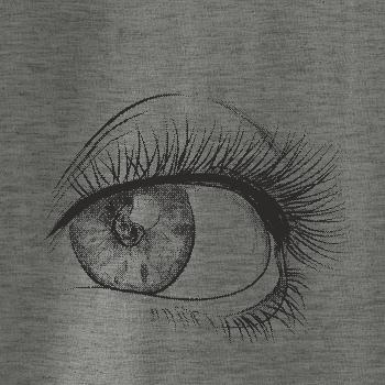 Obří oko černobílé