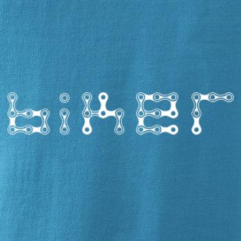 Biker nápis řetěz