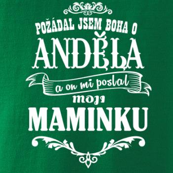 Požádal - a jsem boha o anděla a on mi poslal moji maminku