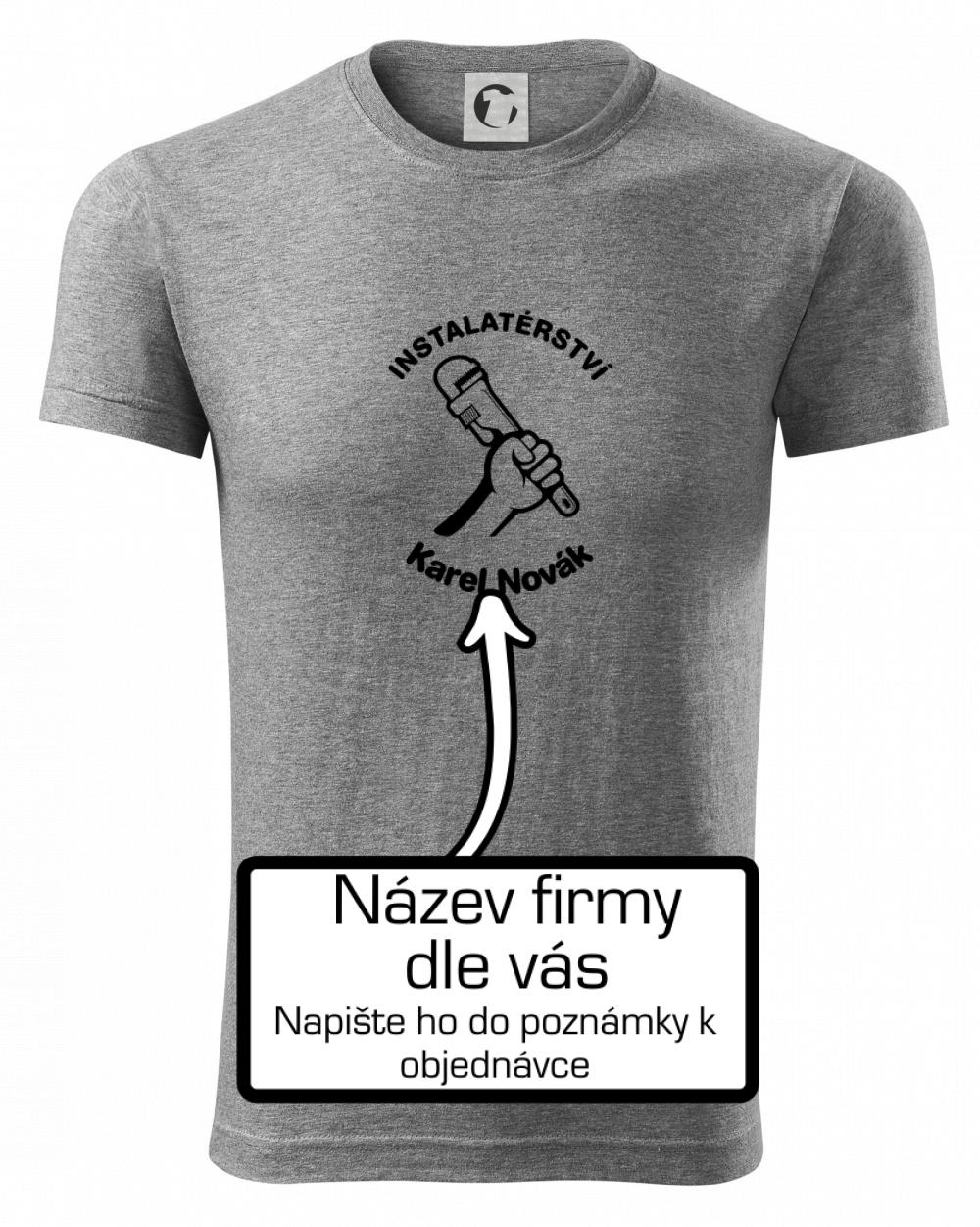 Instalatérství vlastní nápis