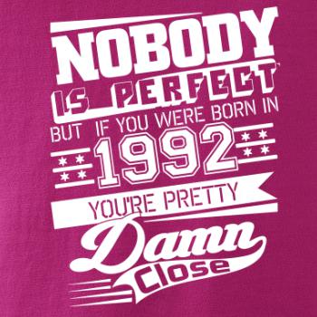 Nobody is perfect - 1992