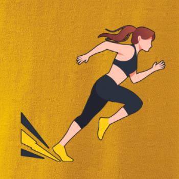 Běhání - žena startuje